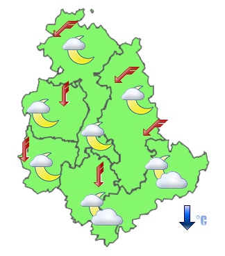 Previsioni di Oggi Sera-Notte