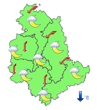 Previsioni di Oggi Sera-Notte