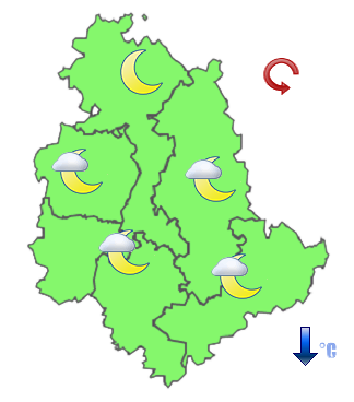 Previsioni di Oggi Sera-Notte