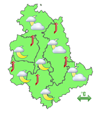 Previsioni di Oggi Sera-Notte