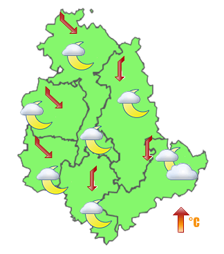 Previsioni di Oggi Sera-Notte