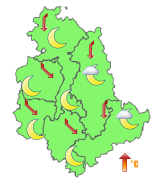 Previsioni di Oggi Sera-Notte