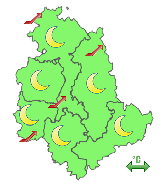 Previsioni di Oggi Sera-Notte