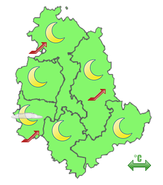 Previsioni di Oggi Sera-Notte