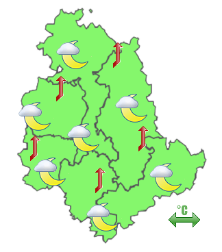 Previsioni di Oggi Sera-Notte