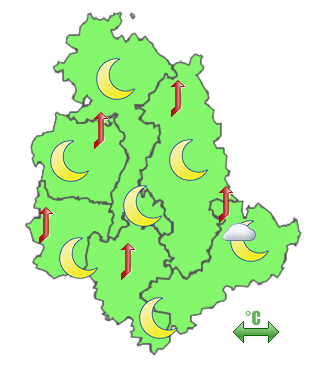 Previsioni di Oggi Sera-Notte