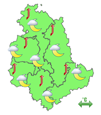 Previsioni di Oggi Sera-Notte
