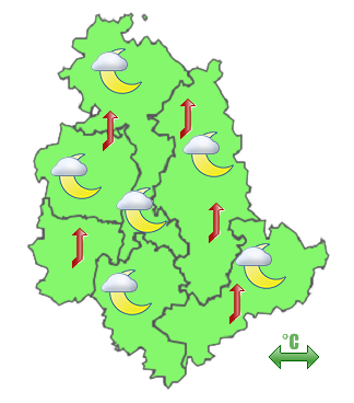 Previsioni di Oggi Sera-Notte