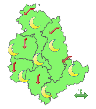 Previsioni di Oggi Sera-Notte