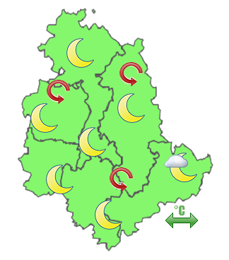 Previsioni di Oggi Sera-Notte