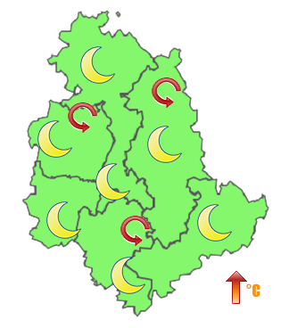 Previsioni di Oggi Sera-Notte