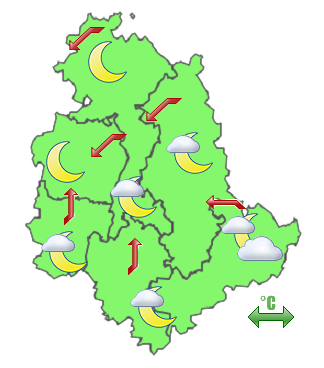 Previsioni di Oggi Sera-Notte