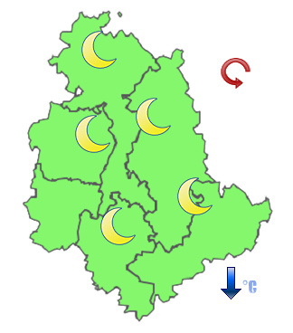 Previsioni di Oggi Sera-Notte