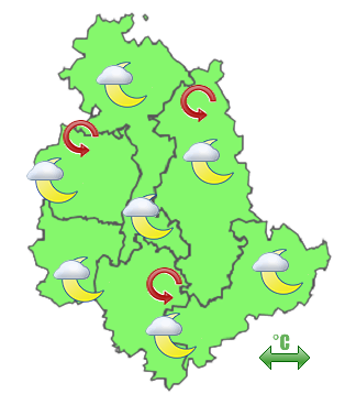 Previsioni di Oggi Sera-Notte