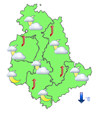 Previsioni di Oggi Sera-Notte