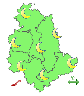 Previsioni di Oggi Sera-Notte