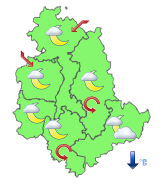 Previsioni di Oggi Sera-Notte