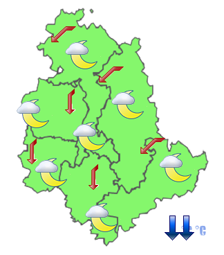 Previsioni di Oggi Sera-Notte