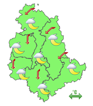 Previsioni di Oggi Sera-Notte