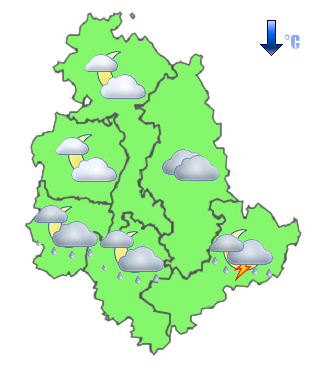 Previsioni di Oggi Sera-Notte