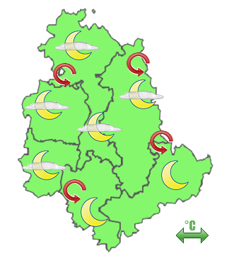 Previsioni di Oggi Sera-Notte