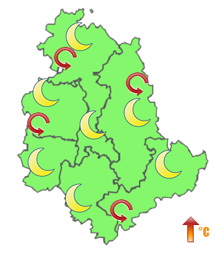 Previsioni di Oggi Sera-Notte
