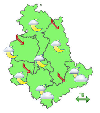 Previsioni di Oggi Sera-Notte