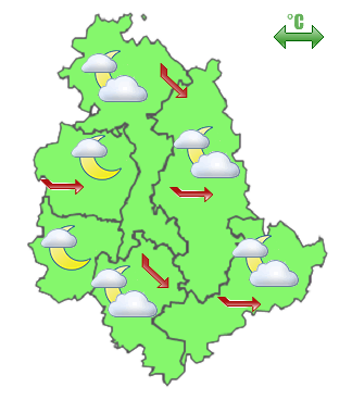 Previsioni di Oggi Sera-Notte