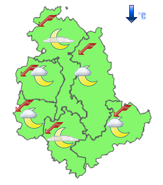 Previsioni di Oggi Sera-Notte