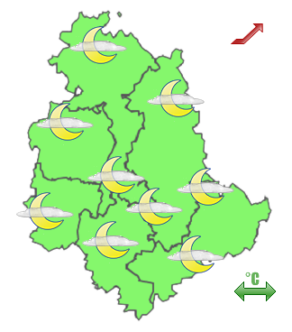Previsioni di Oggi Sera-Notte
