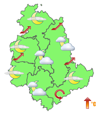 Previsioni di Oggi Sera-Notte