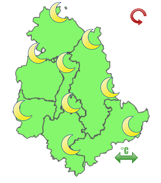 Previsioni di Oggi Sera-Notte