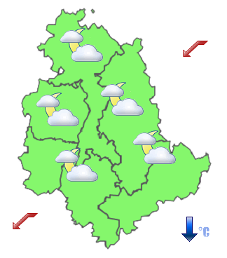 Previsioni di Oggi Sera-Notte