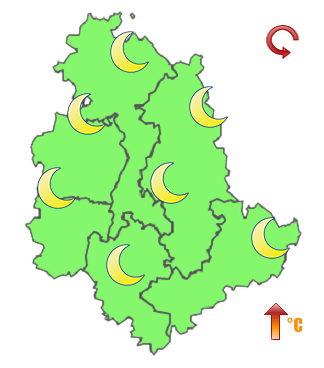 Previsioni di Oggi Sera-Notte
