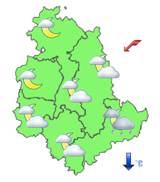 Previsioni di Oggi Sera-Notte