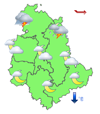 Previsioni di Oggi Sera-Notte