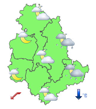 Previsioni di Oggi Sera-Notte