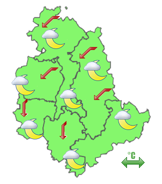 Previsioni di Oggi Sera-Notte