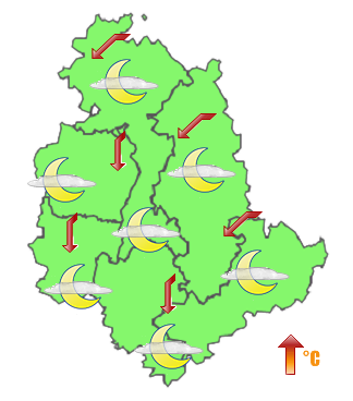 Previsioni di Oggi Sera-Notte
