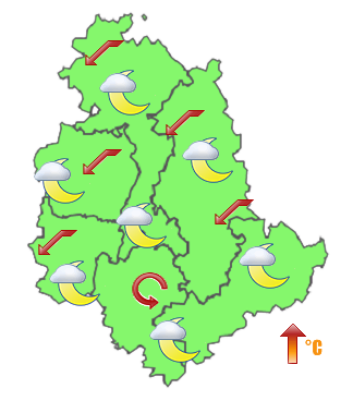 Previsioni di Oggi Sera-Notte