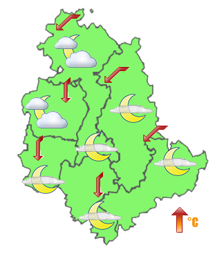 Previsioni di Oggi Sera-Notte