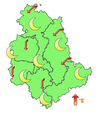 Previsioni di Oggi Sera-Notte