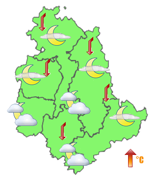 Previsioni di Oggi Sera-Notte