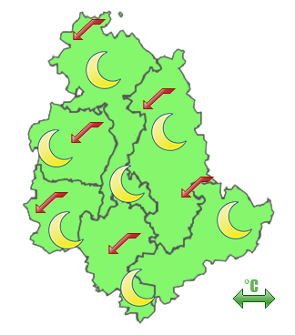 Previsioni di Oggi Sera-Notte