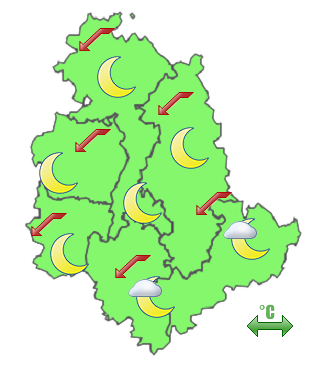 Previsioni di Oggi Sera-Notte