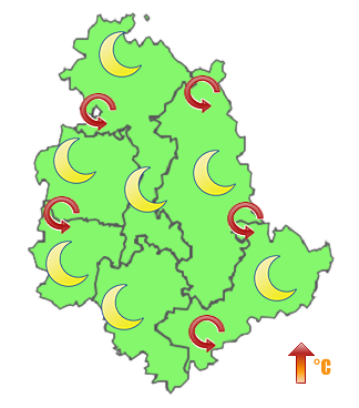 Previsioni di Oggi Sera-Notte