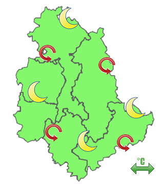 Previsioni di Oggi Sera-Notte