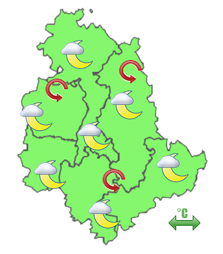 Previsioni di Oggi Sera-Notte