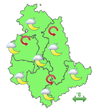 Previsioni di Oggi Sera-Notte