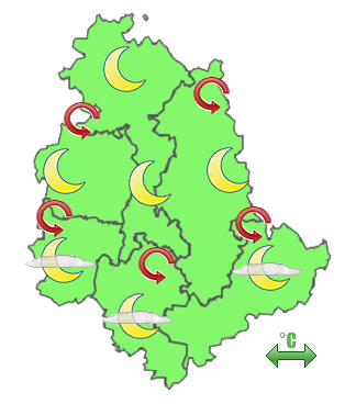 Previsioni di Oggi Sera-Notte